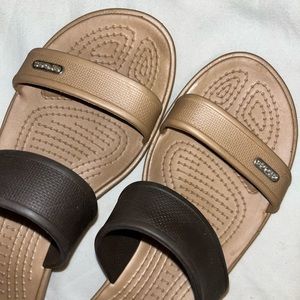 Croc sandals